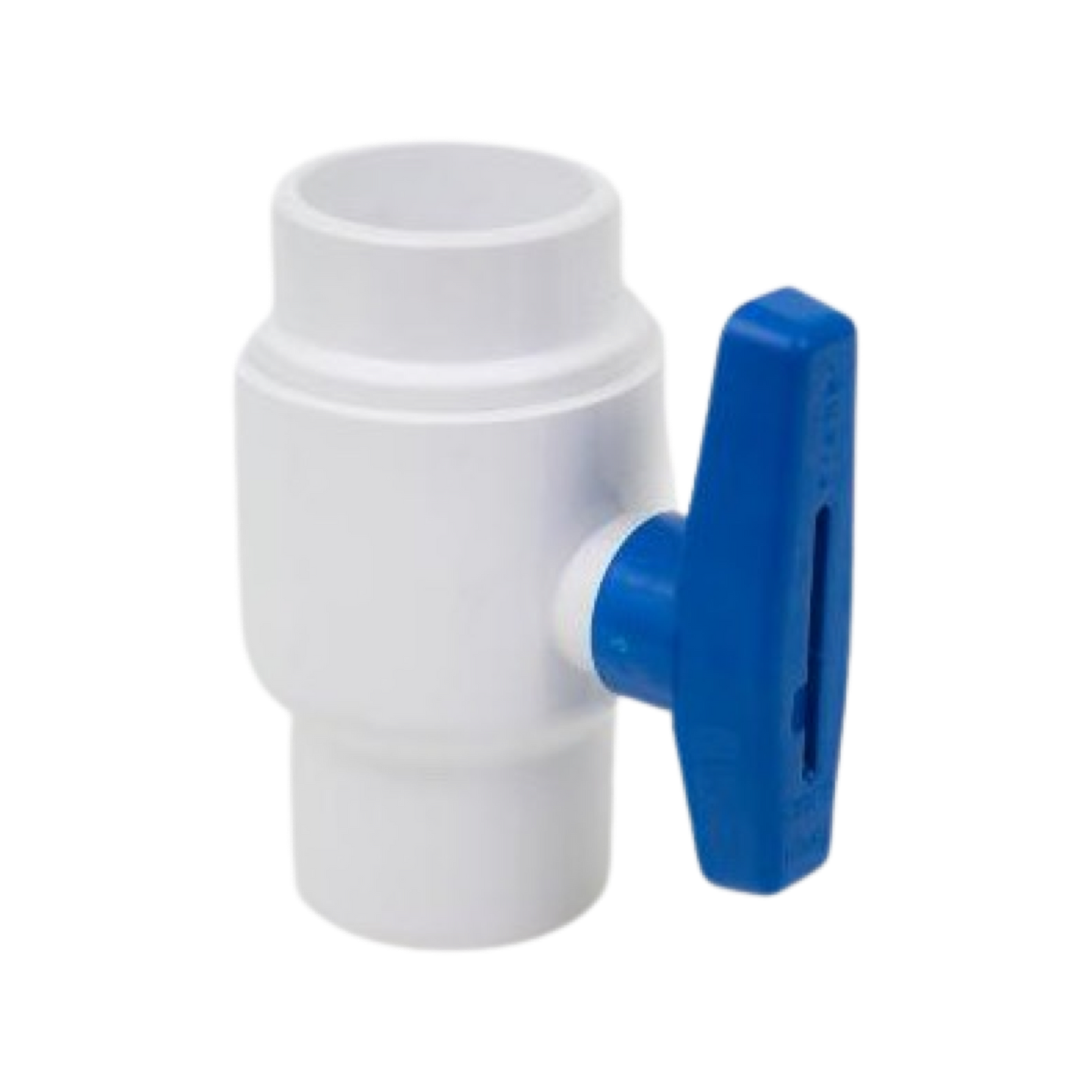 Praher 2.5" Ball Valve with Blue Handle (250-ES00) - Durable and Precise Control