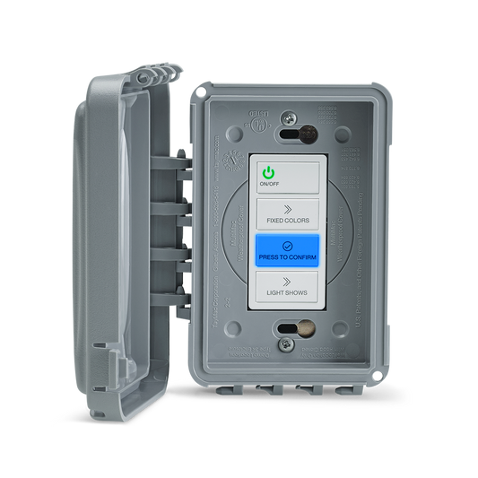 Jandy® WaterColors WLC4C LED Light Controller – Sleek, Simple, and Intuitive