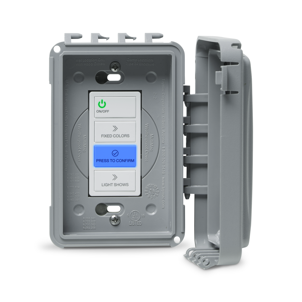 Jandy® WaterColors WLC4C LED Light Controller – Sleek, Simple, and Intuitive