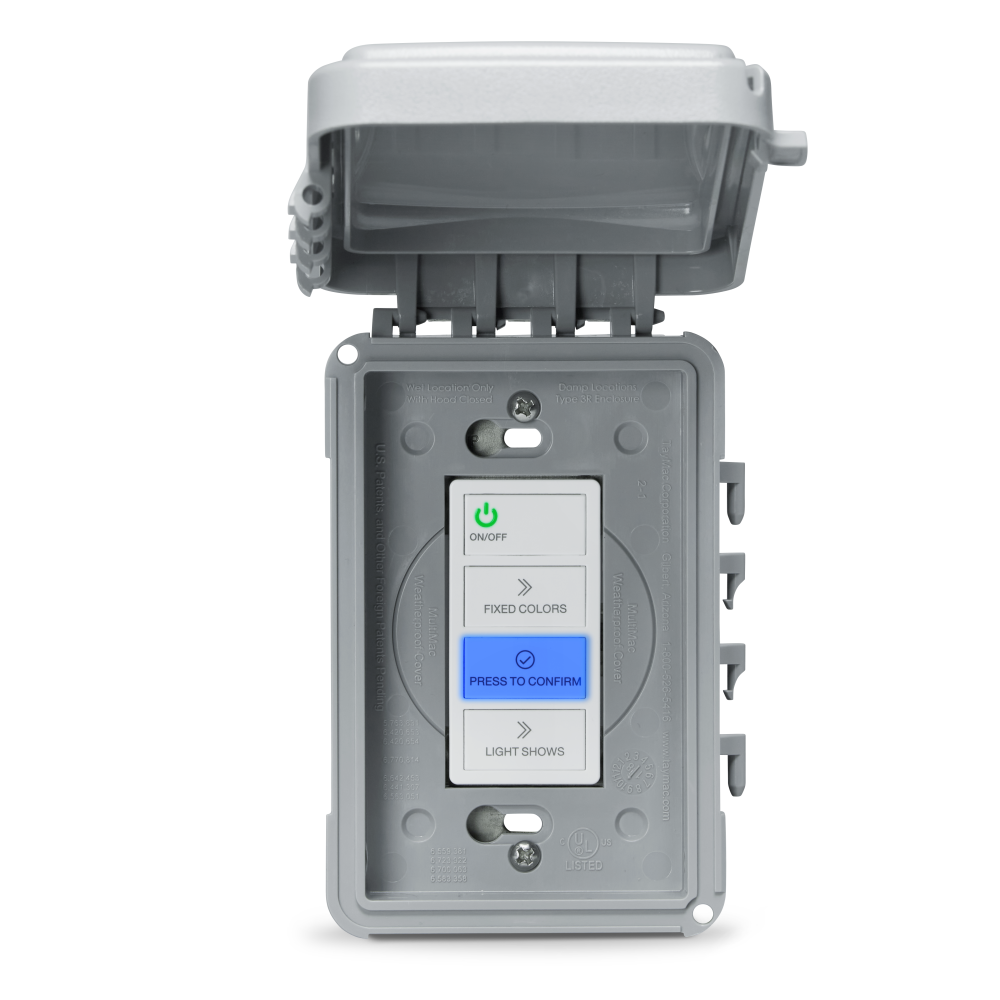 Jandy® WaterColors WLC4C LED Light Controller – Sleek, Simple, and Intuitive