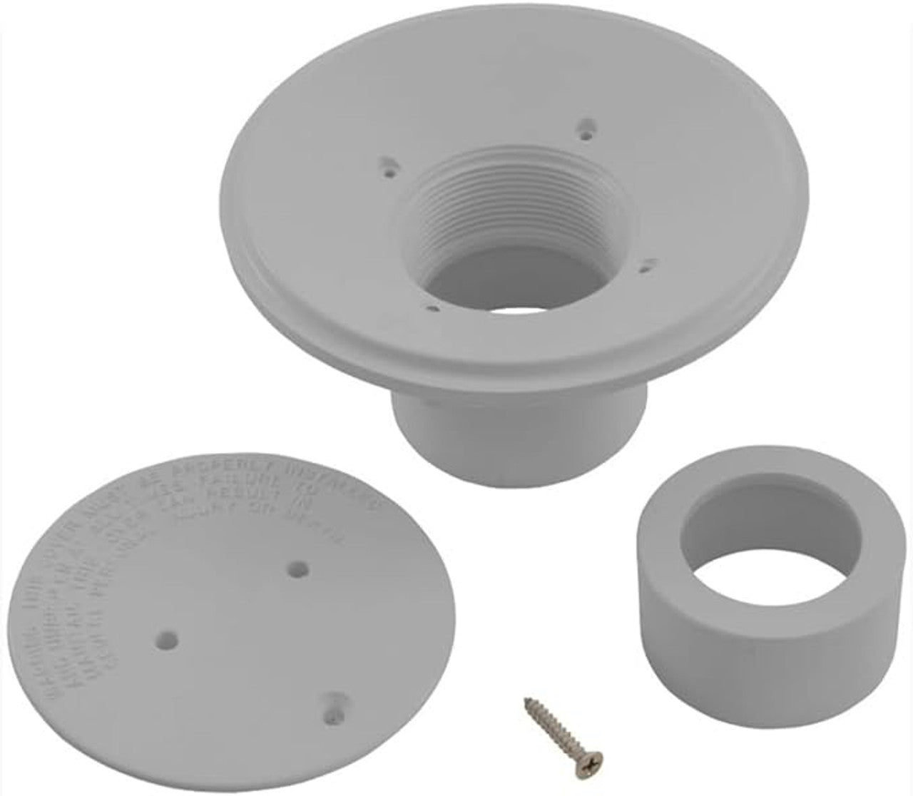 CMP 2" Gray Floor Return (25527-101-000)