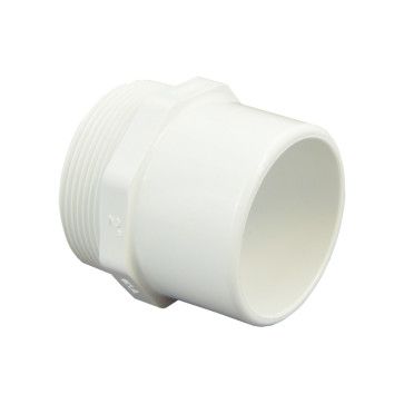 2" SCH40 PVC Male Adapter | Threaded x Slip | 436-020B