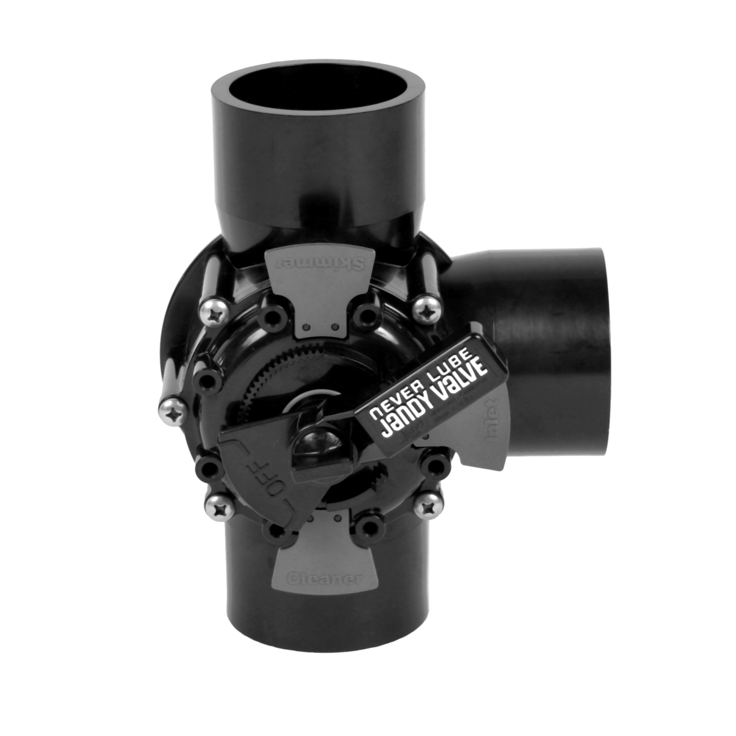 Jandy Never Lube 3-Port Valve 1.5"–2" – Standard Diverter | Maintenance-Free CPVC Pool Valve