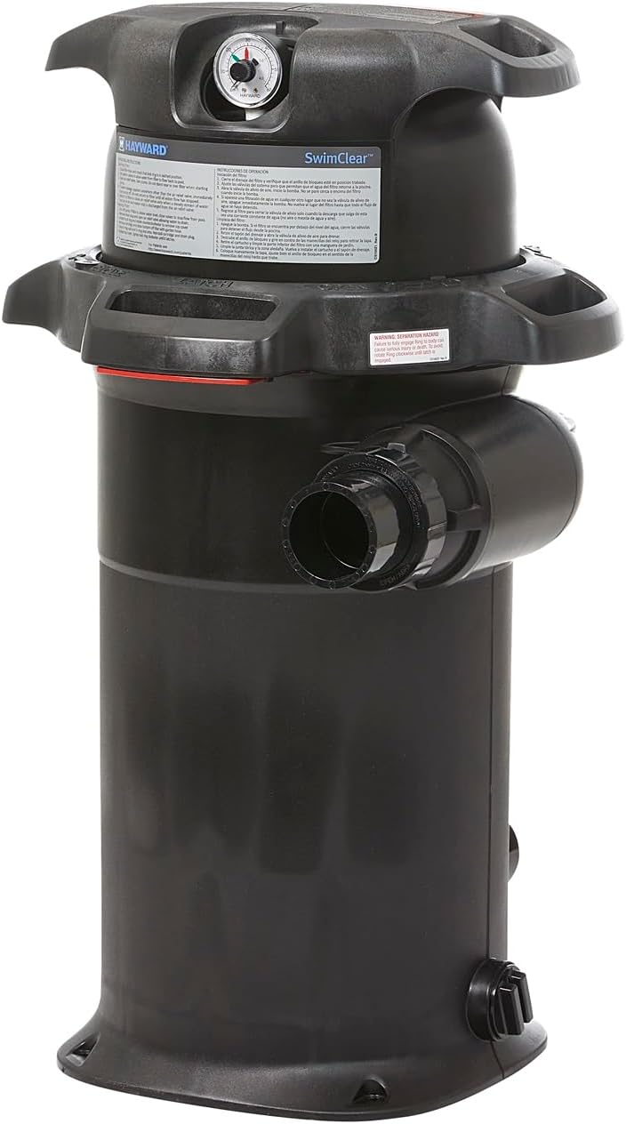 Hayward SwimClear C150S Filter | 150 Sq. Ft. Cartridge Filter for Superior Water Clarity