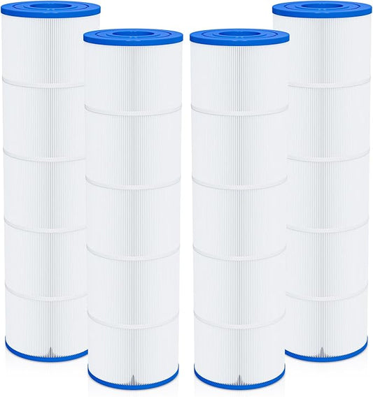 4-Pack Pool Filter Cartridges – Compatible with Pentair Clean & Clear Plus 420 | Replaces Pentair R173576, Pleatco PCC105, Unicel C-7471 | 420 Sq. Ft.