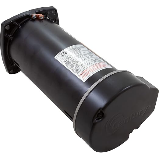 Century Pro HSQ165 Pool Pump Motor – 1.65 HP, 3450 RPM, 48Y Frame, Single Phase