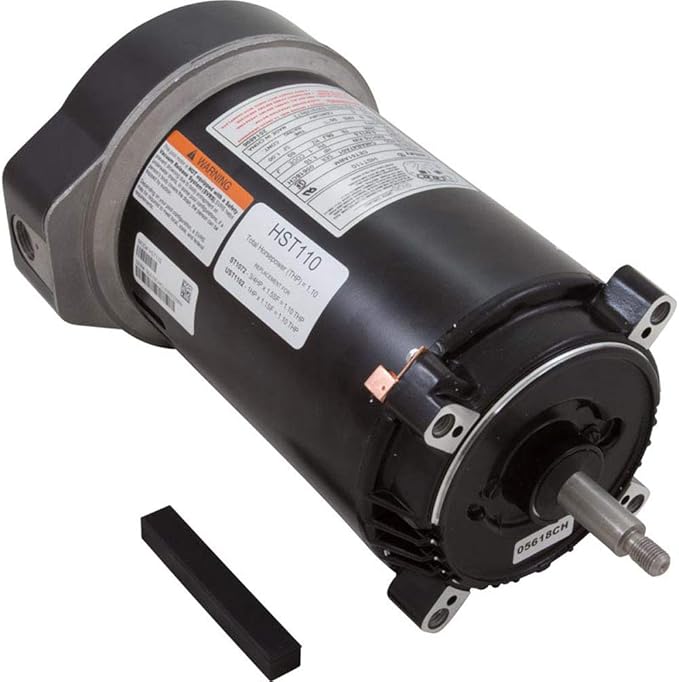 Century Centurion Pro HST110 Pool Pump Motor – 1.10 HP, 3450 RPM, 56J Frame, Single Phase