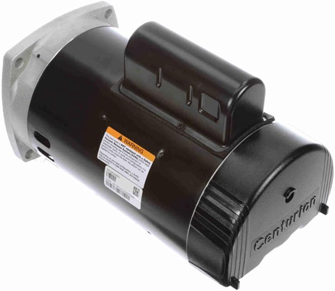 Century B2855 Pool and Spa Motor, 2 HP, 230V, Square Flange, Frame 56Y