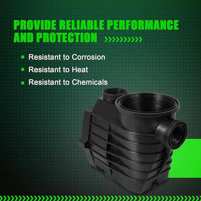 Hayward Super II Pump Housing with Strainer & Drain Plugs | SPX3100AAZ Compatible