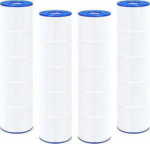 4-Pack Pool Filter Cartridges – Compatible with Jandy CL340, CV340 | Replaces Pleatco PJAN85, Jandy R0554500, Unicel C-7459 | 340 Sq. Ft