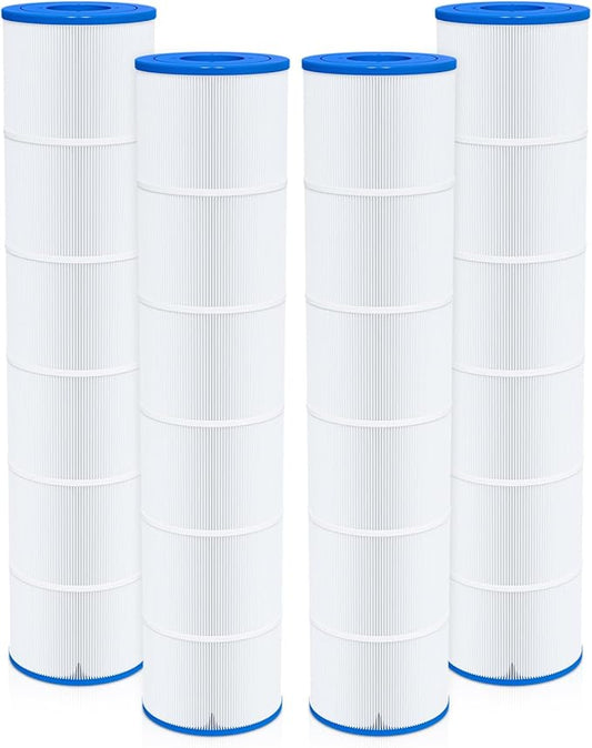 4-Pack Pool Filter Cartridges – Compatible with Pentair Clean & Clear Plus 520 | Replaces Pleatco PCC130, Unicel C-7472, R173578 | 520 Sq. Ft. Total