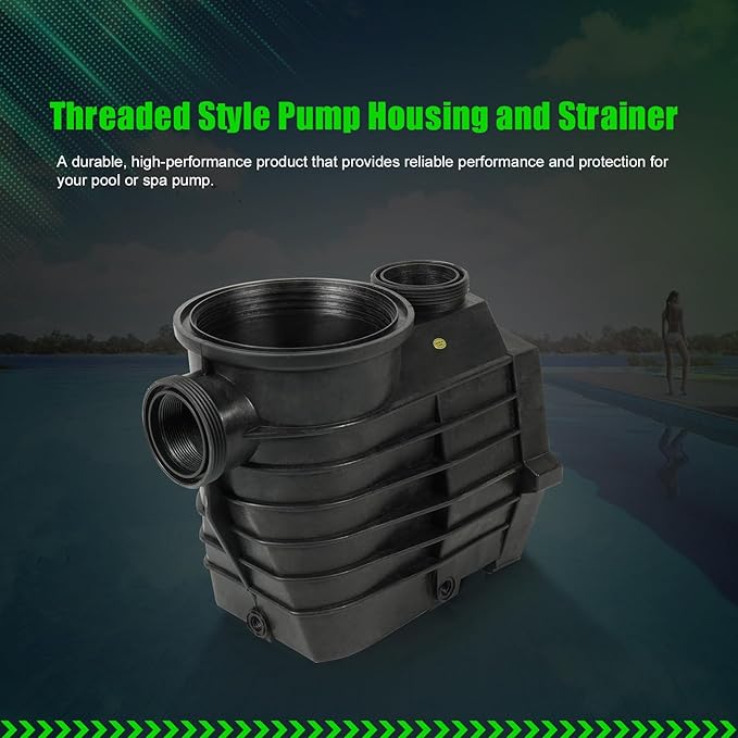 Hayward Super II Pump Housing with Strainer & Drain Plugs | SPX3100AAZ Compatible