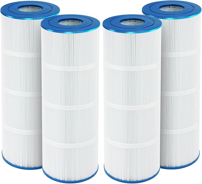 4-Pack Pool Filter Cartridges – Compatible with Pentair Clean & Clear Plus 320, Waterway Crystal Water 325 | Replaces C-7470, PCC80, Filbur FC-1976 | 320 Sq. Ft