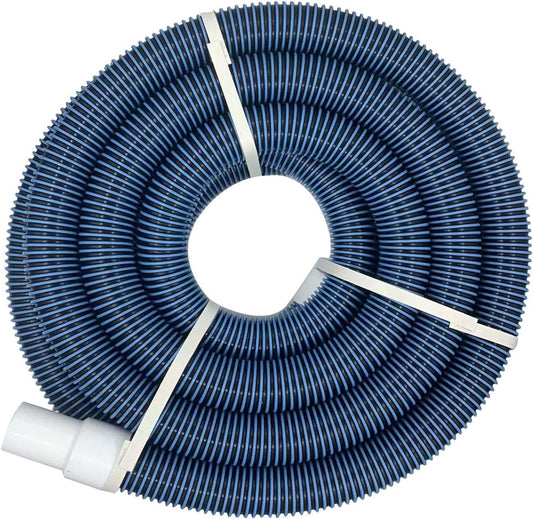 Heavy-Duty 30-Foot Pool Vacuum Hose with 1.5" Swivel Cuff | Durable Spiral Wound Hose for Inground & Above-Ground Pools