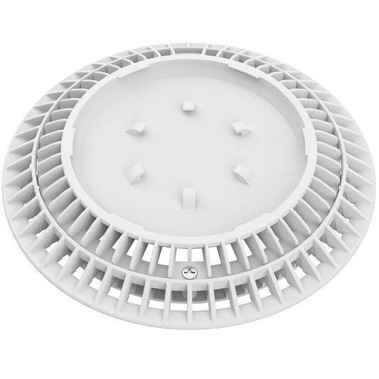 8" Pebble Top Main Drain Cover & Frame – White | 8-PTD-101A