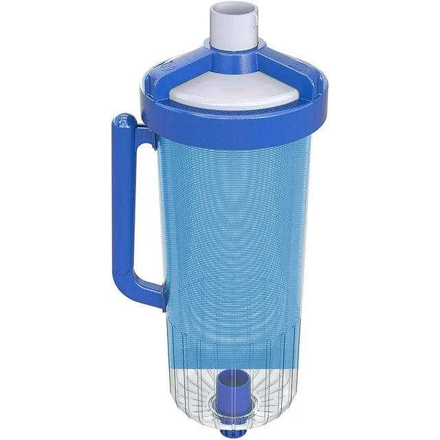 Hayward W530 Large Capacity Leaf Canister with Mesh Bag – Blue