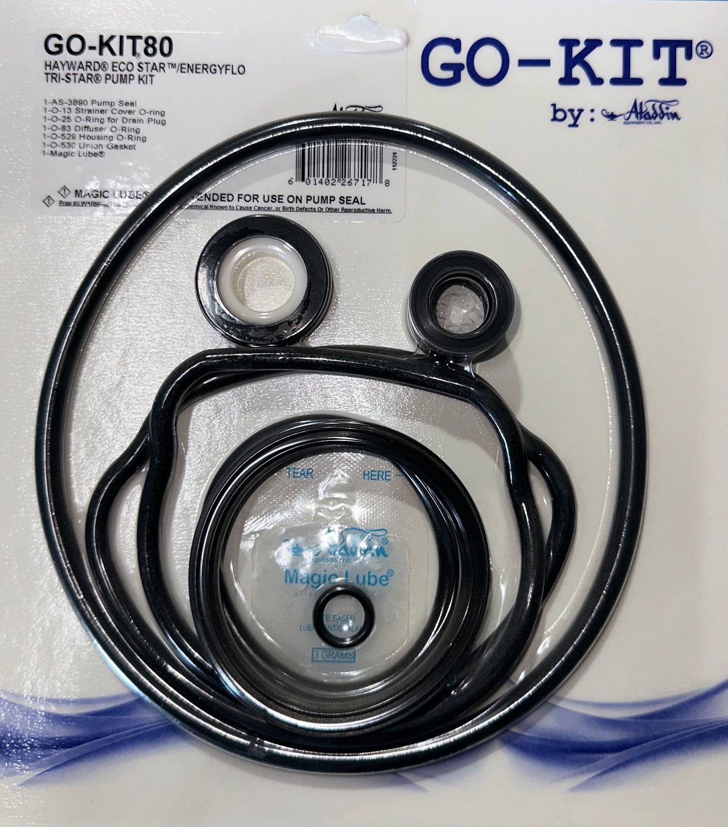 GO-KIT80 Hayward TriStar O-Ring and Seal Kit