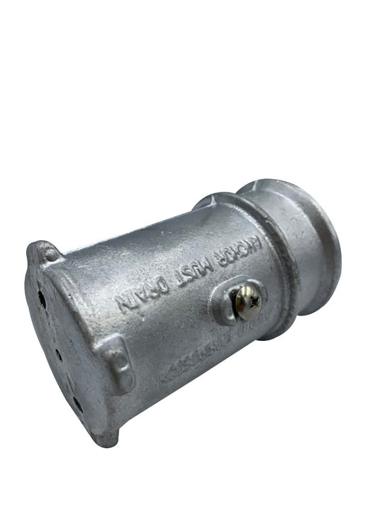 PS-4019-C 4" Aluminum Stair Anchor for 1.9" Rails | Heavy-Duty Pool Rail Support