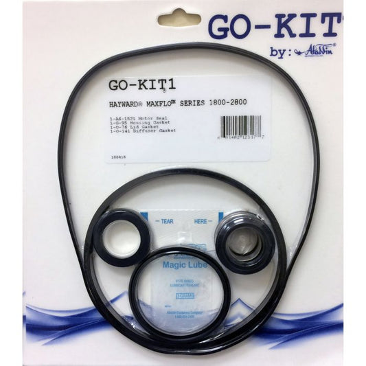 Aladdin GO-KIT1 Standard Seal Kit – Hayward MaxFlo Series 1800–2800 Pool Pumps