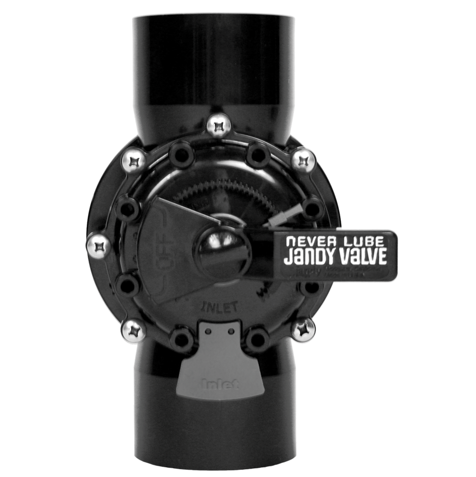 Jandy Never Lube 2-Port Valve 2.5"-3" – Large Diverter | Maintenance-Free CPVC Pool Valve / 4718