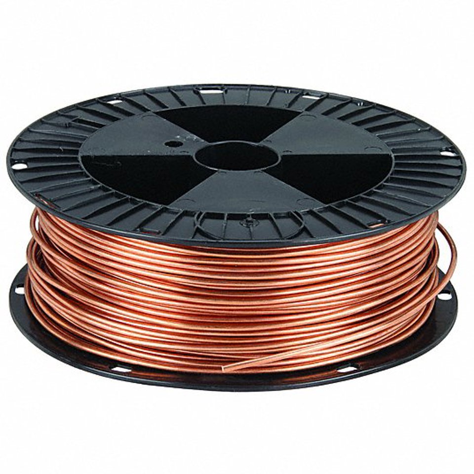 #8 Bare Cooper Wire 50' roll