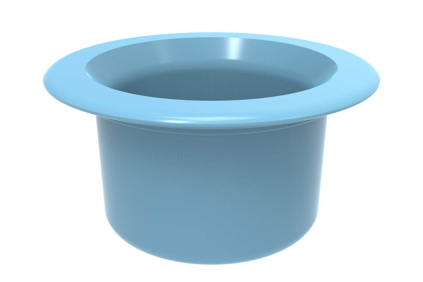 Retrofit Pebble Top Cap | Customizable Pool Pole Holder Cap | Patent Pending | Light Blue