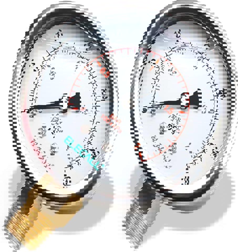 2" Liquid Filled Pressure Gauge – 88060BU | Durable & Accurate Pool Filter Gauge